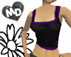 Spotted Tank Top -Purple