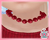 Kids Red Bead Necklace