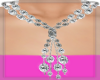 Bead Necklace Silver