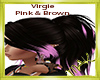 Virgie Pink & Brown