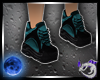 Wedge Sneakers Teal