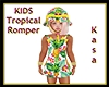 KIDS Tropical Romper
