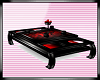 Black/Red Coffee Table