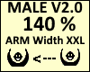 Arm Scaler XXL 140% V2.0