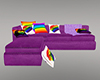 Purple Pride Couch