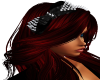 Red Valery Hair W Bow