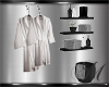 Bathrobe-Shelf Bathroom