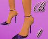 *B4* Purple Fiesta Heels