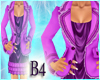 *B4* Purple Lady suit