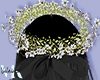 VK.Black Flower Crown