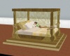 *C* Gold Canopy Bed