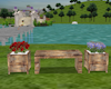 Garden Planter Bench
