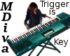 (MDiva)Blue Keyboard