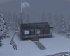 Winter Getaway Cabin Blk