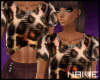 [N] Loose Leopard Top