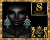 FLOWERS COLORS EARRINGS