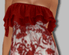 Red Hot Ruffle Dress
