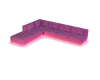 A|| Corner Couch -Pink