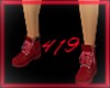 419 Red B Fly Boot