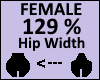 Hip Scaler 129% Female