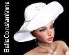 BC BEL HAT CULTURE WHITE