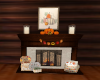 Fall Fireplace