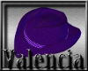 {D} CowGirl Hat Purple