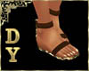 DY* Sandals Brown