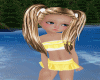 Yellow Child Bikini