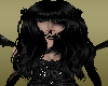 Black Goth Doll Hair