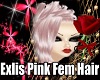 Exlis Pink Fem Hair