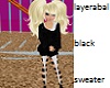 black sweater(layerabal)