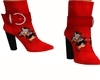 Custom Red Wolf Boots