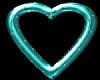 sticker heart love vert