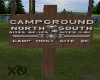 Campground Sign
