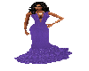 pretty purple gown