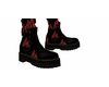 flame leather boots