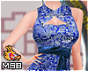 B | Blue Chinese Dress
