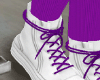 Purple Sports Shoes