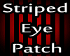 Striped Red Eyepatch