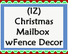 Mailbox wFence Decor