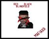 XR! Red & Blk Blindfold