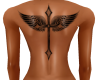 Tattoo Cross with Wings