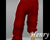 Red training pants (F)