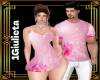 COUPLE PINK SHIRT M