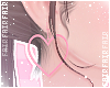 🌸 Heart Earrings Pink