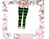 Socks Black Green