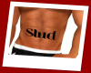 Stud Stomach Tattoo