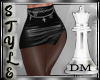 Skirt- Black-Leather DM*