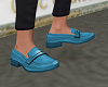 TED BLUE LOAFERS